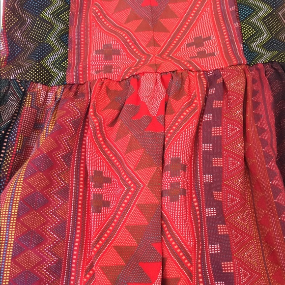 Aztec print strapless dress - Picture 3 of 8