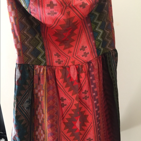Aztec print strapless dress - Picture 7 of 8