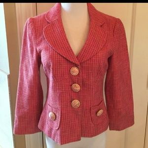 Nanette Lepore Tweed Blazer