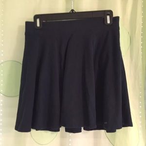 Hollister Women's Skirt Size M Navy Blue