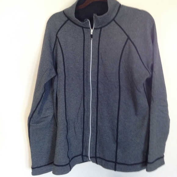 Reversible cotton zipper jacket - Picture 1 of 3