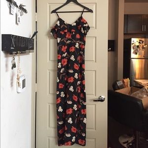Floral maxi dress