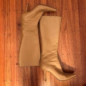 Jimmy Choo Camel Knee Boots