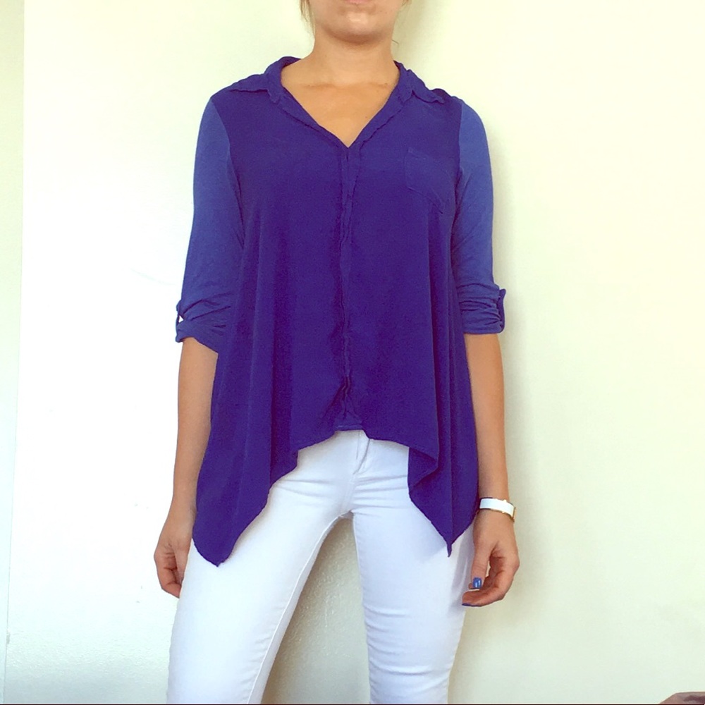 ❤️Splendid blue comfy top shirt half sleeve Gucci