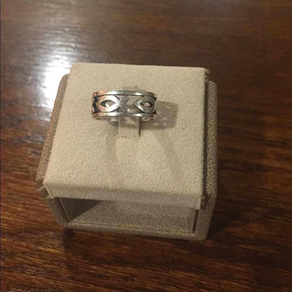 James Avery Christian Fish Ring