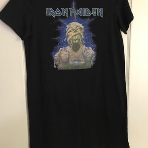 H&M Divided Iron Maiden Tee