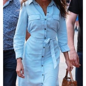 ⚡️SALE!⚡️ ZARA Denim Shirt Dress S