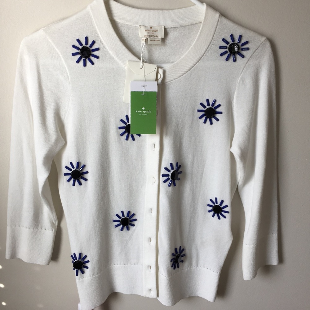 Kate Spade Cardigan NWT, XS