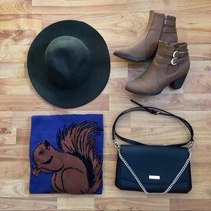 Navy Blue Squirrel Sweater