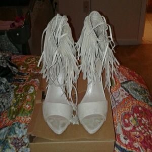 Zara Fringe Scandal Heel