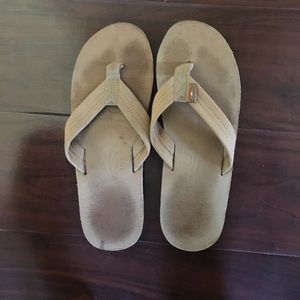 Tan rainbow sandals