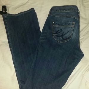 Express boot cut jeans, excellent condition 6L