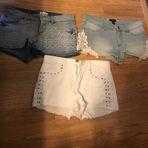 BUNDLE! Denim shorts from Forever 21
