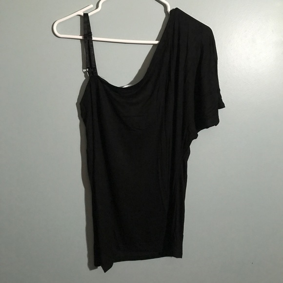 Sealed With A Kiss One Shoulder Sleeveless Top XL - Picture 3 of 8