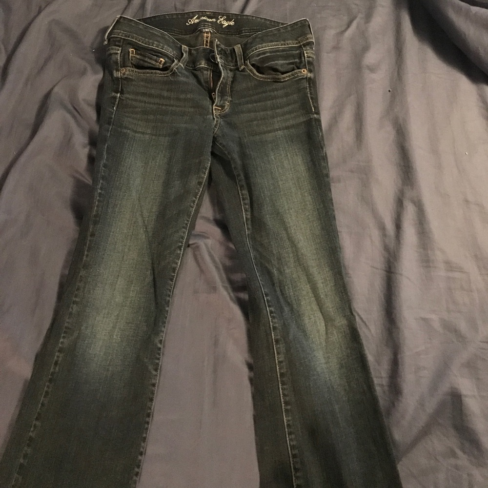 American eagle size 8 boot cut jeans