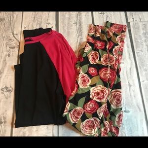 Lularoe Irma and Leggings
