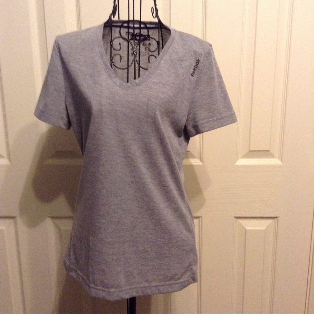 Reebok grey workout tee