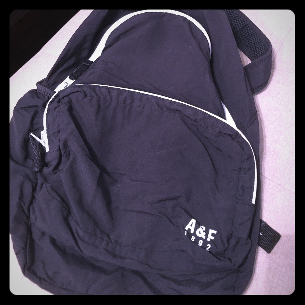 A&F cool Blue Back pack.