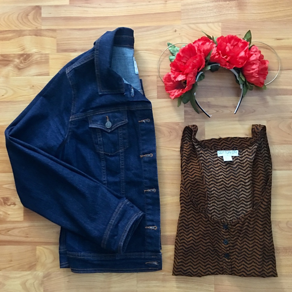 💥LC💥 Cotton On- Striped Racer Back Tank Top