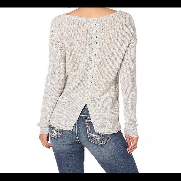 NWT Silver Jeans Open Stitch Sweater M-L- XL - Picture 2 of 3