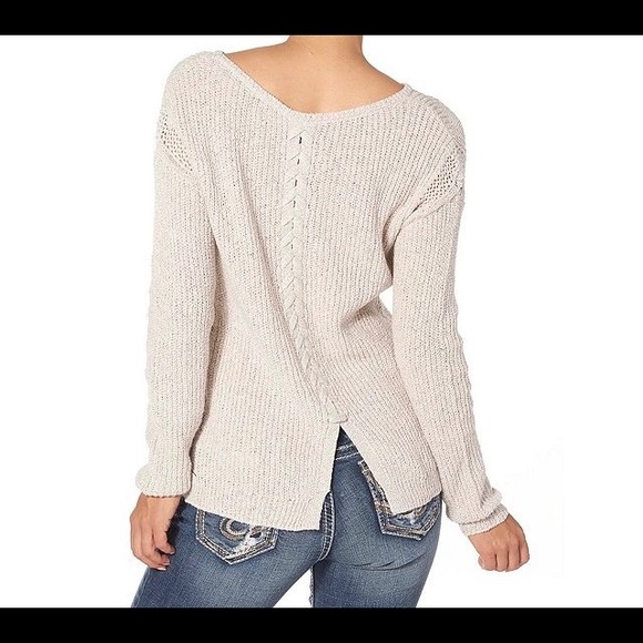 NWT Silver Jeans Open Stitch Sweater M-L- XL - Picture 3 of 3