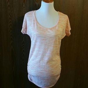 Maurices  Space-Dyed,  Marled Tee Size Large EUC