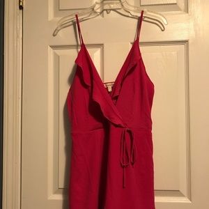 Hot Pink Romper