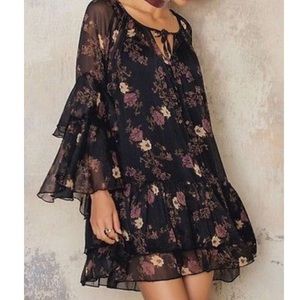 Free people floral boho dress