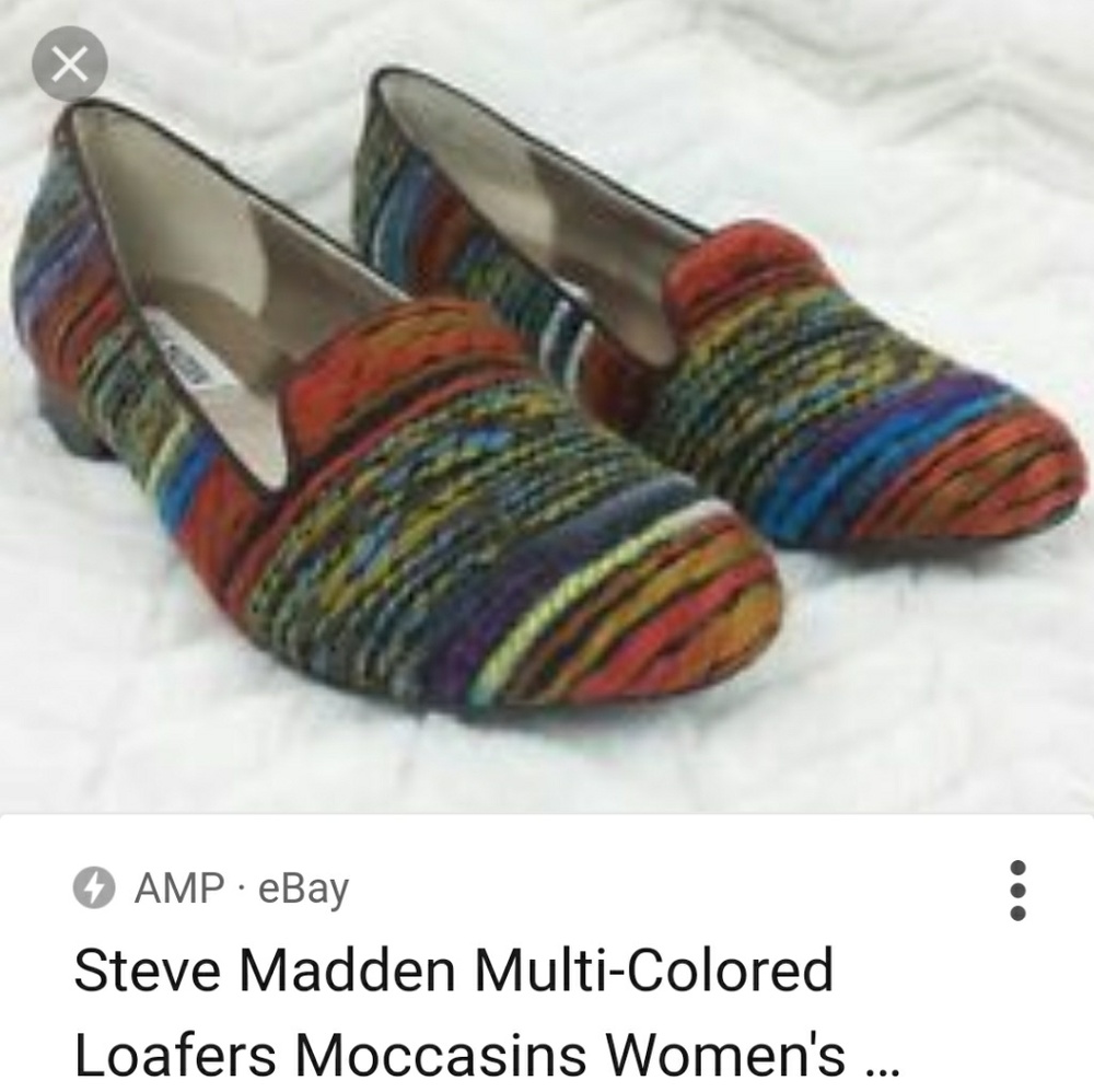 Multi color loafers