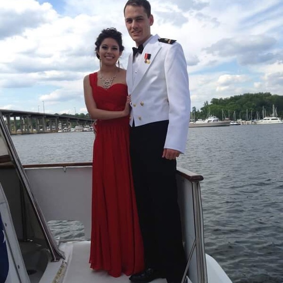 💃🏻SOLD💃🏻Formal red dress - Picture 3 of 8