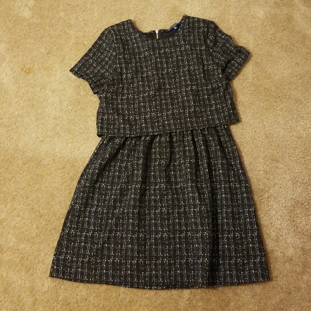 One Clothing plaid style dress