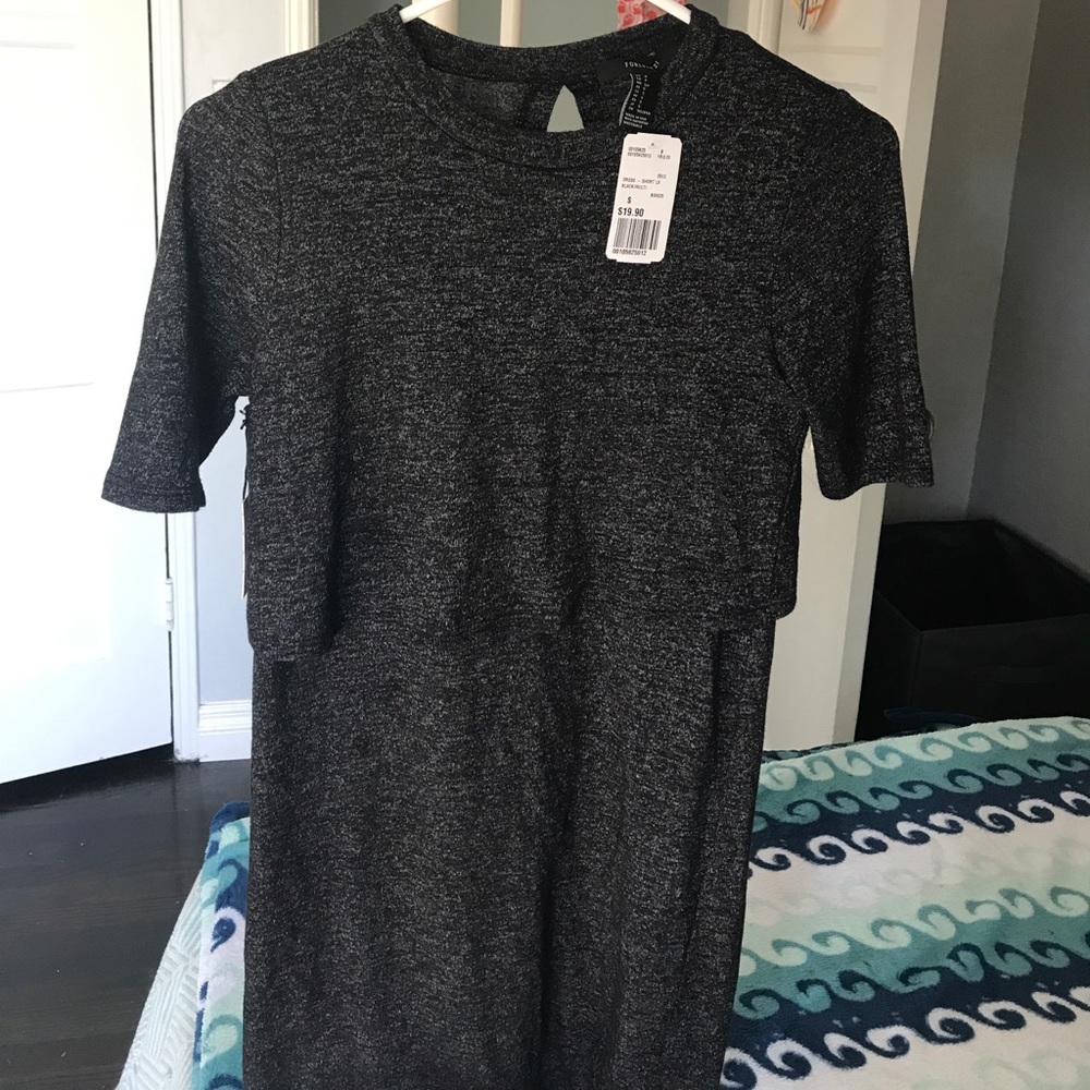 Forever 21 grey/black dress