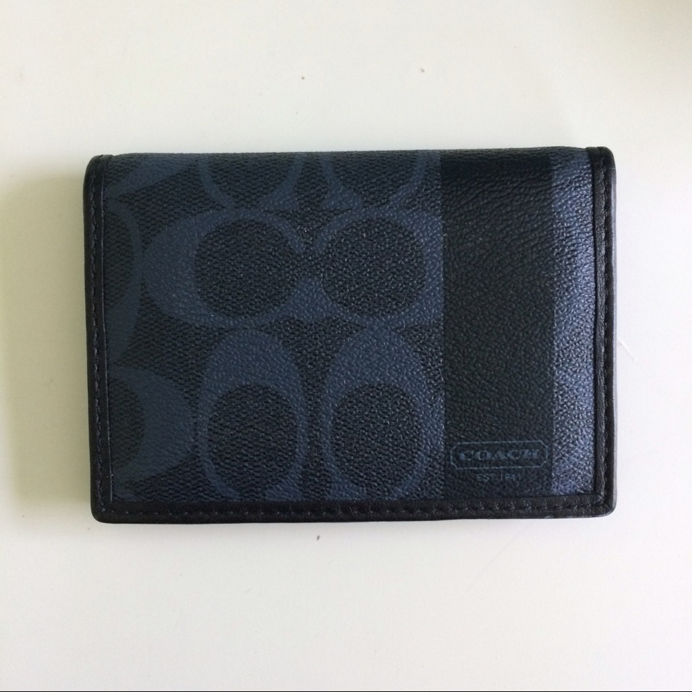 Leather Coach Wallet