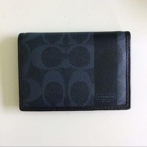 Leather Coach Wallet