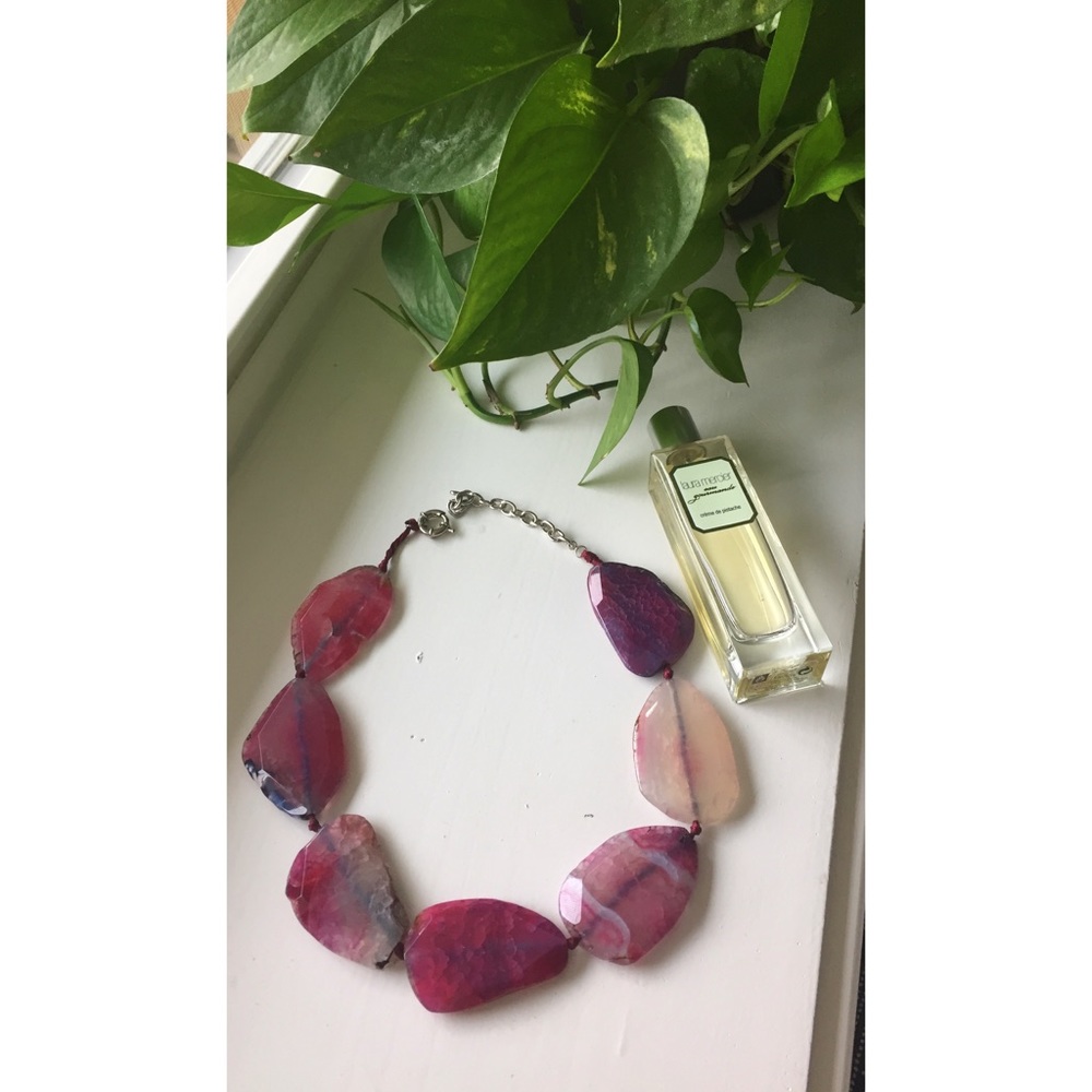 🌷 Kenneth Jay Lane Natural Stone Necklace