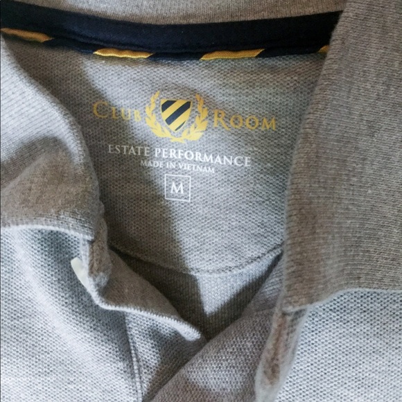 GRAY CLUB ROOM POLO - Picture 3 of 3