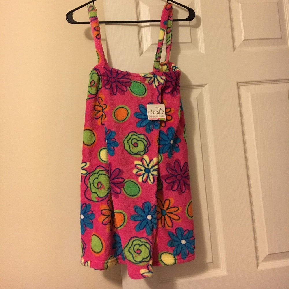 Tank top towel robe (juniors!)