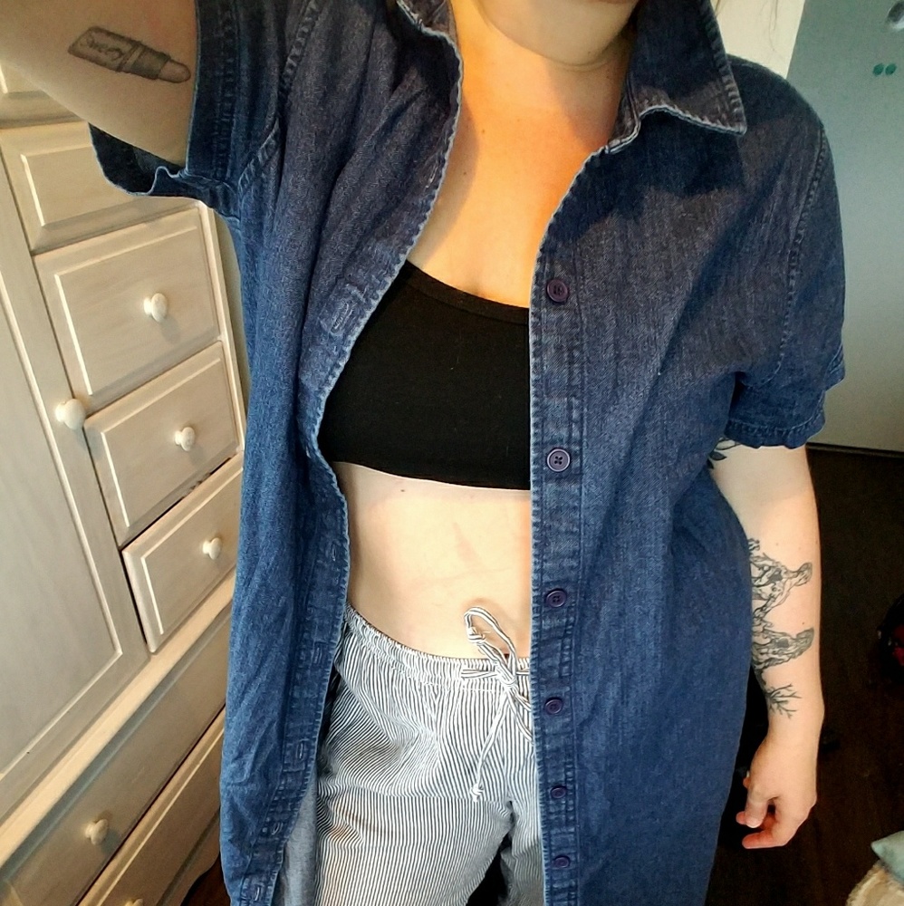 L. L. Bean Denim Duster