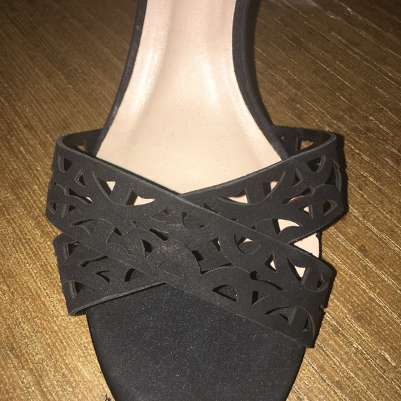 Elorie black sandal heels - Picture 3 of 5