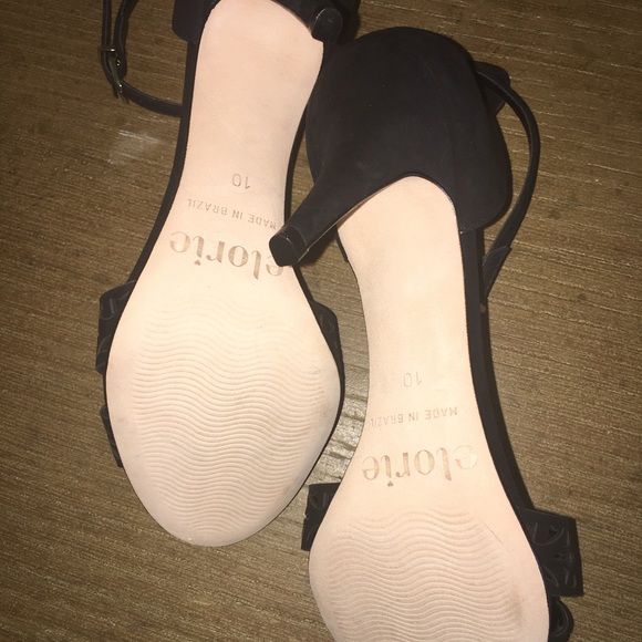Elorie black sandal heels - Picture 4 of 5