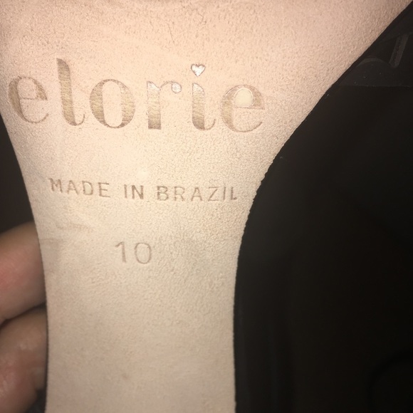 Elorie black sandal heels - Picture 5 of 5