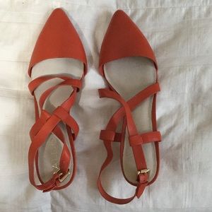 Aldo Strap Kitten Heels