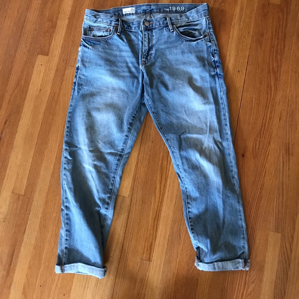 Sexy Boyfriend Gap Jeans