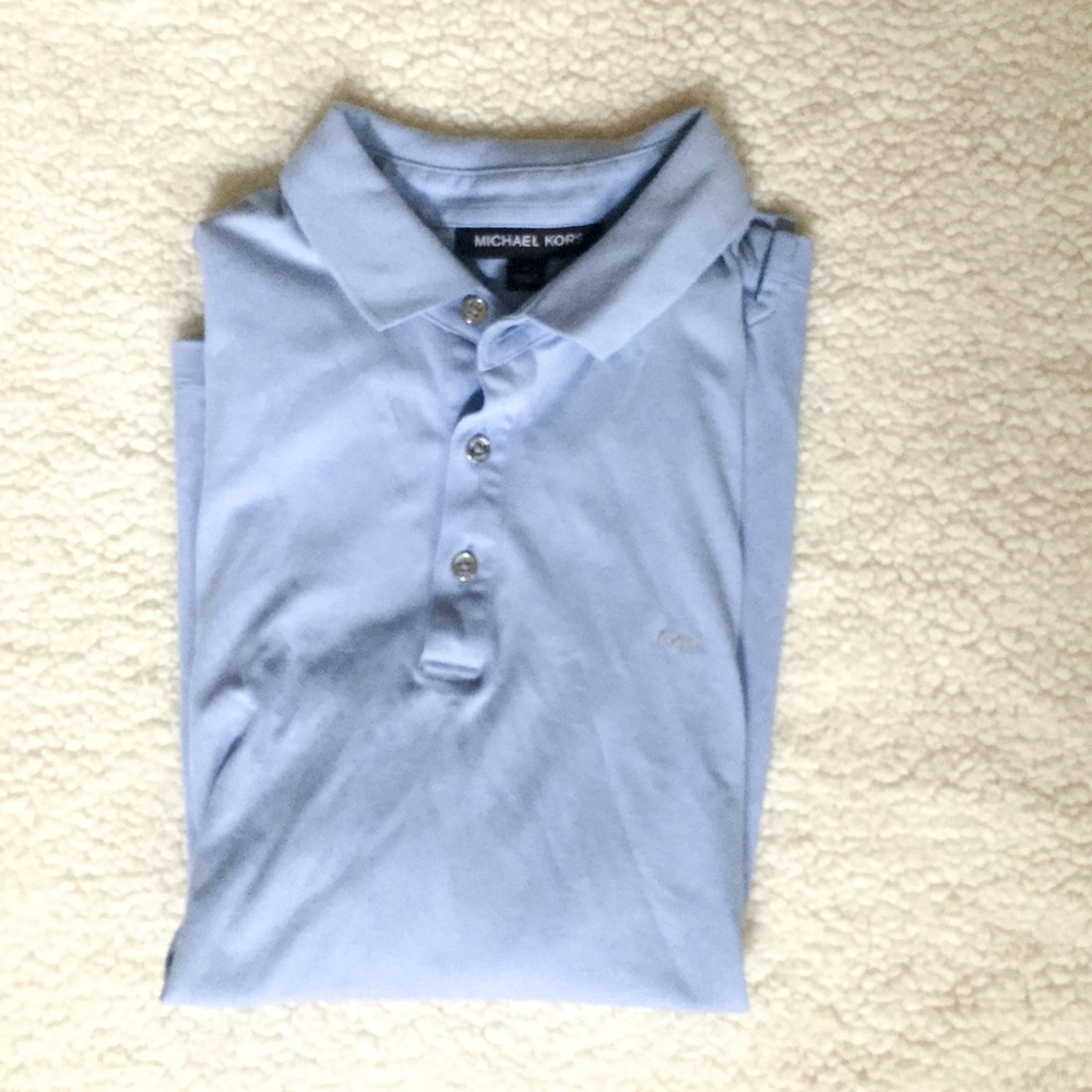 MICHAEL KORS BABY BLUE POLO
