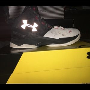 UA curry 2 suit and tie