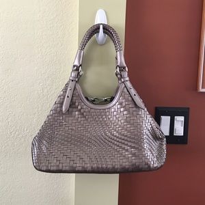 COLE HAAN AUTHENTIC CROSS STITCHED LEATHER