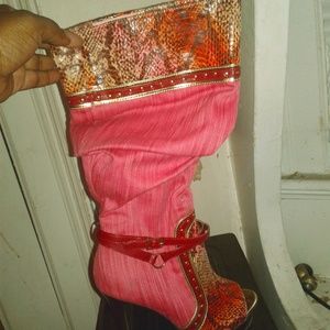 dereon knee boots