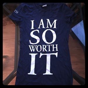 Abercrombie T-Shirt I Am So Worth It