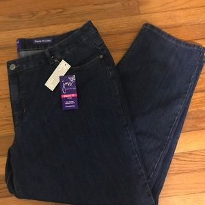 Just My Size NWT Classic Fit Jeans Size 26W Plus