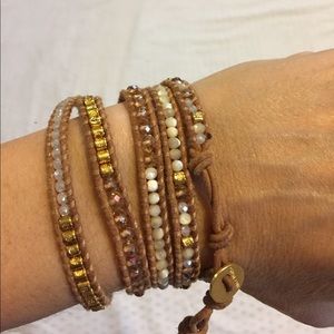 Chan Luu 5 wrap bracelet